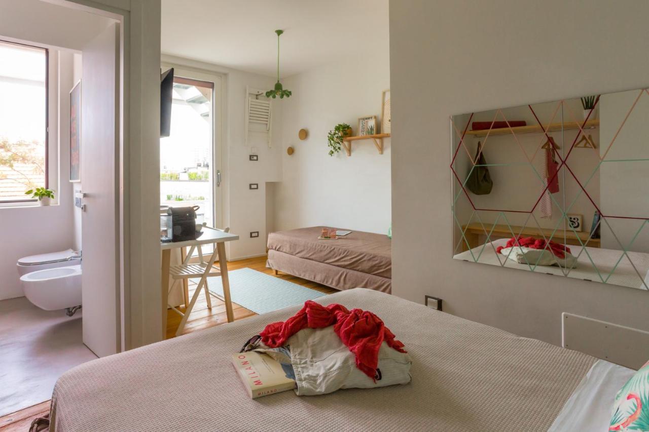 Duomo Views, Light, Jungle-Inspired Studio With Terrace Milano Eksteriør bilde